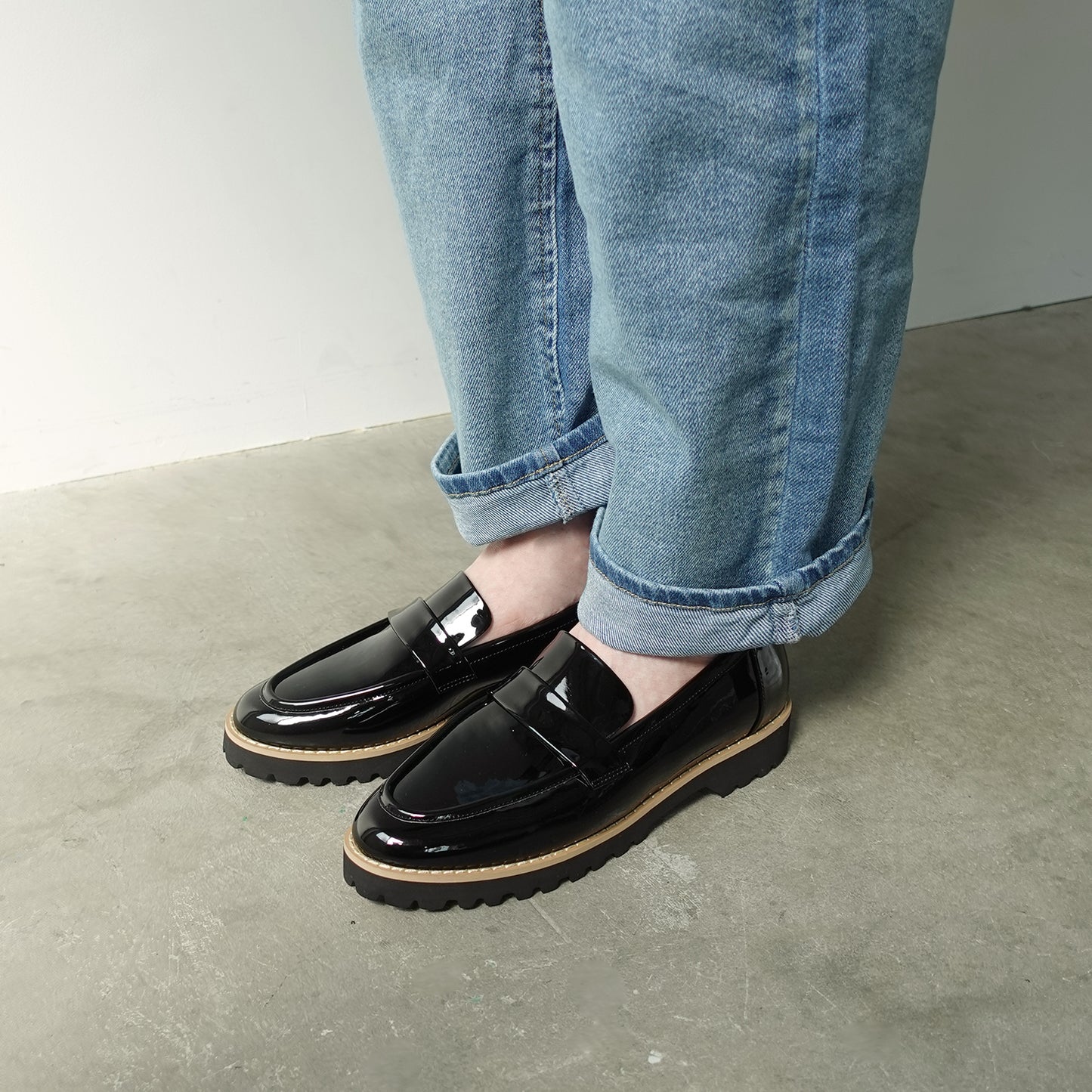 厚底ローファー _ND24480