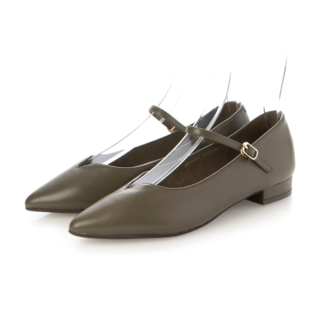 ストラップ付フラットパンプス _ND24097