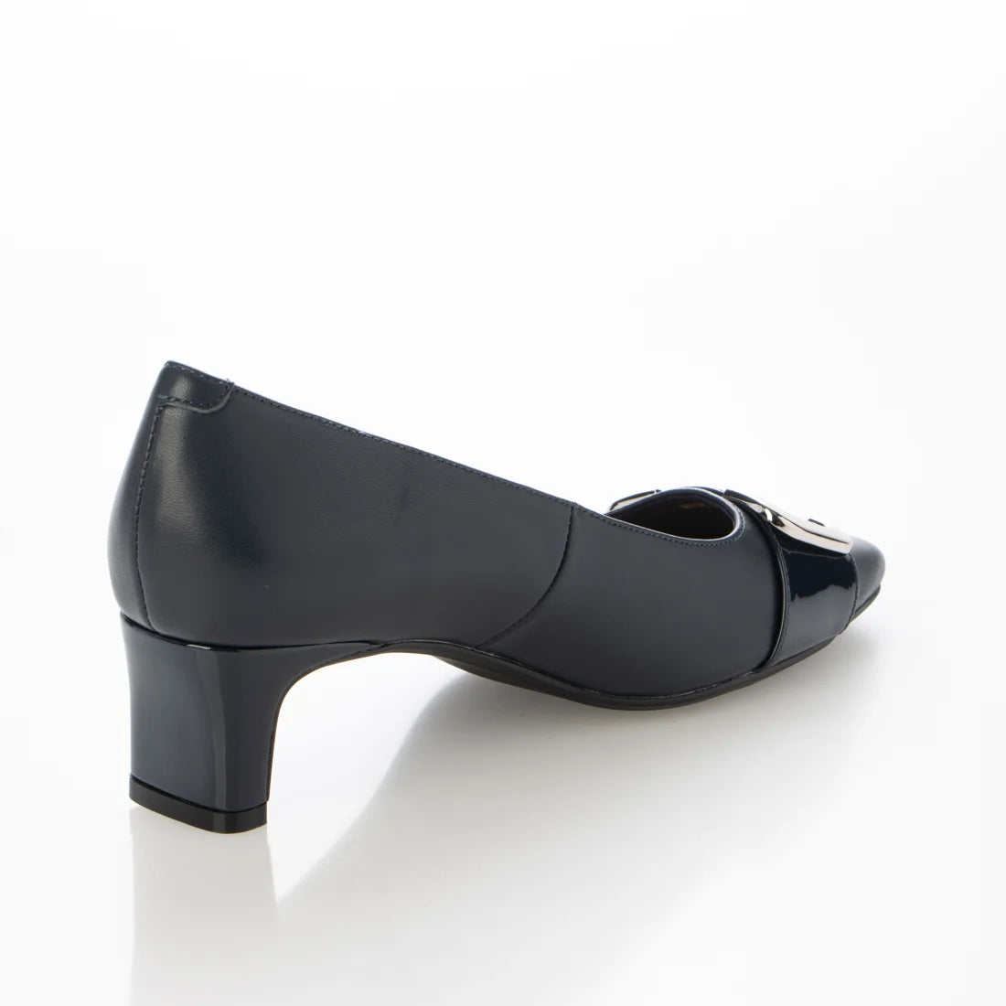 スクエアモチーフパンプス ／ND24003